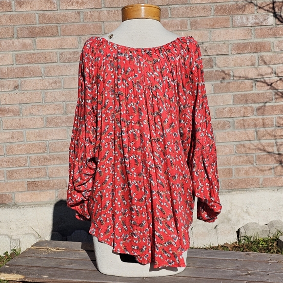 Ivy Jane floral oversized boho blouse - Picture 4 of 8